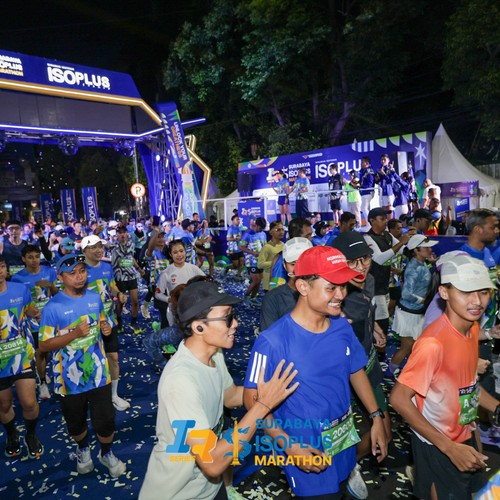 Race photo from SURABAYA ISOPLUS MARATHON 2026