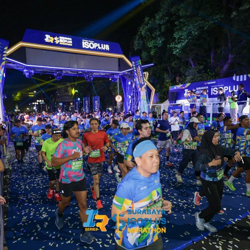 Race photo from SURABAYA ISOPLUS MARATHON 2026