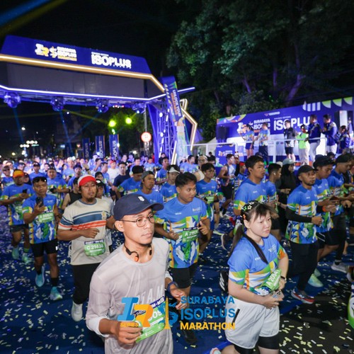 Race photo from SURABAYA ISOPLUS MARATHON 2026
