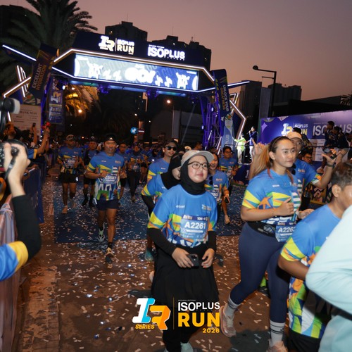 Race photo from ISOPLUS RUN 2026 - JAKARTA
