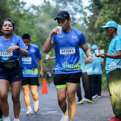 Race photo from Belitung Multisport Festival