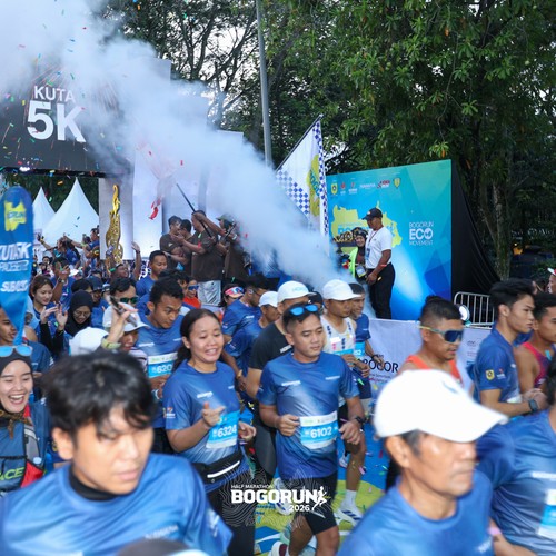 Race photo from BOGORUN 2026