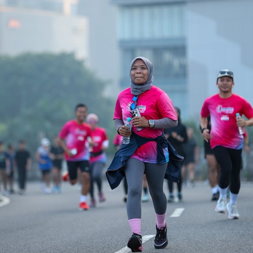Race photo from SMARTFREN RUN 2026 VIBES