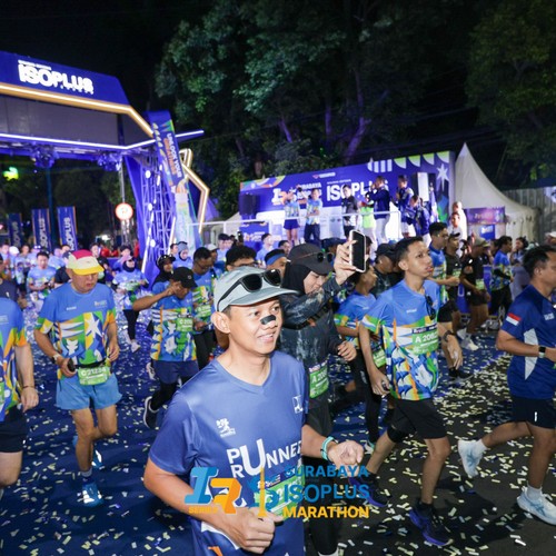 Race photo from SURABAYA ISOPLUS MARATHON 2026