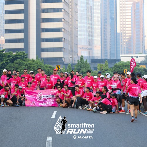 Race photo from SMARTFREN RUN 2026 VIBES