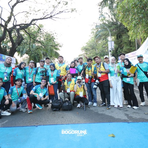 Race photo from BOGORUN 2026