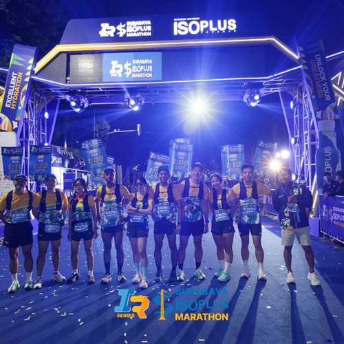 Race photo from SURABAYA ISOPLUS MARATHON 2026