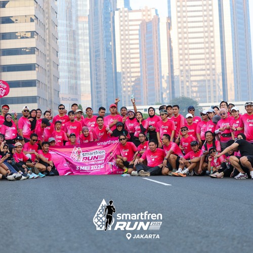 Race photo from SMARTFREN RUN 2026 VIBES