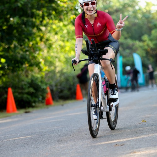 Race photo from Belitung Multisport Festival