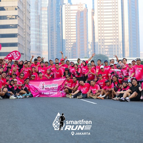 Race photo from SMARTFREN RUN 2026 VIBES
