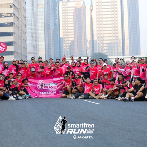 Race photo from SMARTFREN RUN 2026 VIBES