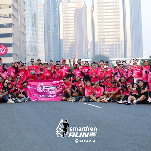 Race photo from SMARTFREN RUN 2026 VIBES