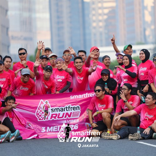 Race photo from SMARTFREN RUN 2026 VIBES