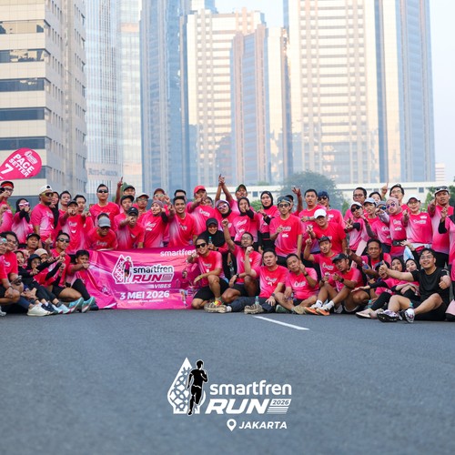 Race photo from SMARTFREN RUN 2026 VIBES