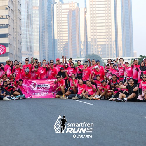 Race photo from SMARTFREN RUN 2026 VIBES