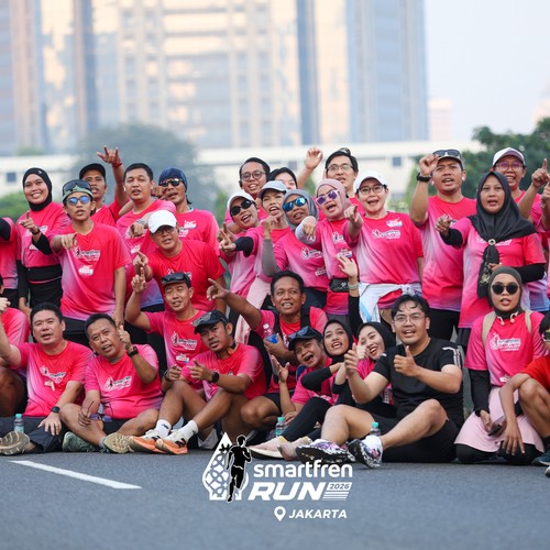 Race photo from SMARTFREN RUN 2026 VIBES