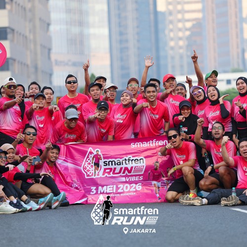 Race photo from SMARTFREN RUN 2026 VIBES