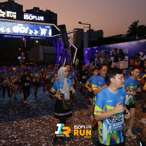 Race photo from ISOPLUS RUN 2026 - JAKARTA