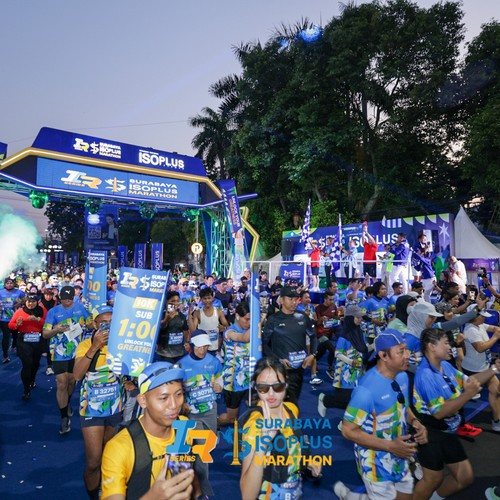 Race photo from SURABAYA ISOPLUS MARATHON 2026
