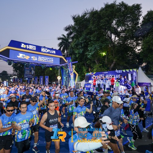 Race photo from SURABAYA ISOPLUS MARATHON 2026