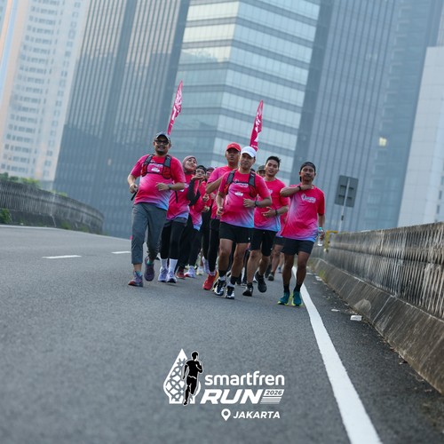 Race photo from SMARTFREN RUN 2026 VIBES