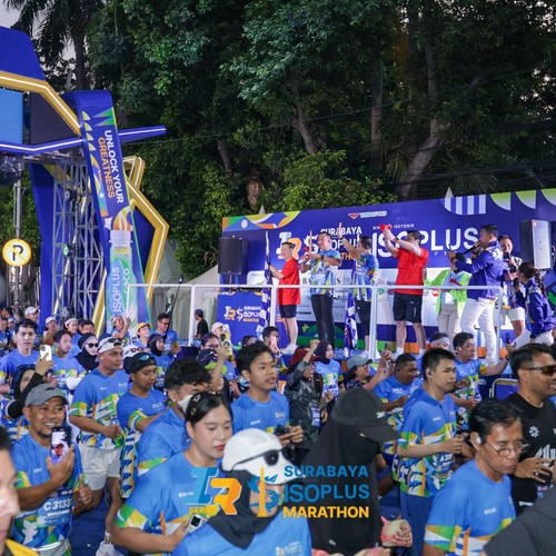 Race photo from SURABAYA ISOPLUS MARATHON 2026
