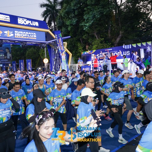 Race photo from SURABAYA ISOPLUS MARATHON 2026