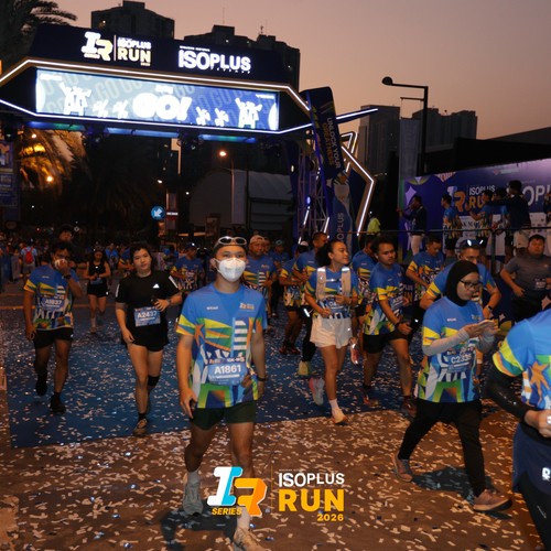 Race photo from ISOPLUS RUN 2026 - JAKARTA