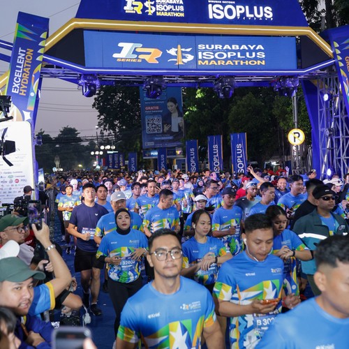 Race photo from SURABAYA ISOPLUS MARATHON 2026