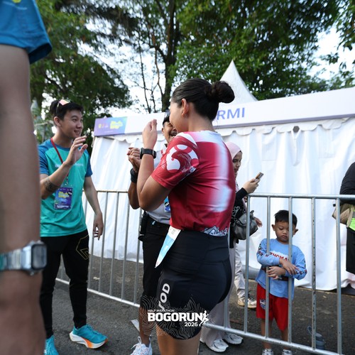 Race photo from BOGORUN 2026