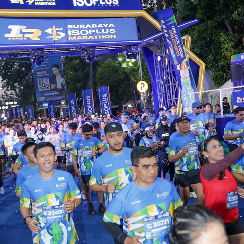 Race photo from SURABAYA ISOPLUS MARATHON 2026