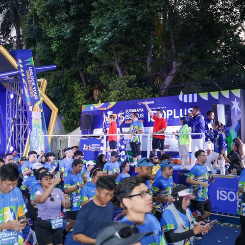 Race photo from SURABAYA ISOPLUS MARATHON 2026