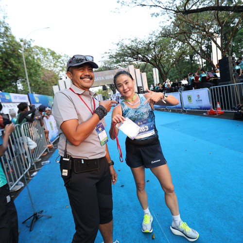 Race photo from BOGORUN 2026