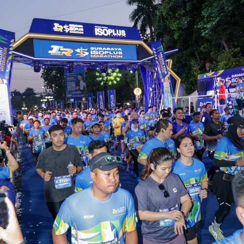 Race photo from SURABAYA ISOPLUS MARATHON 2026