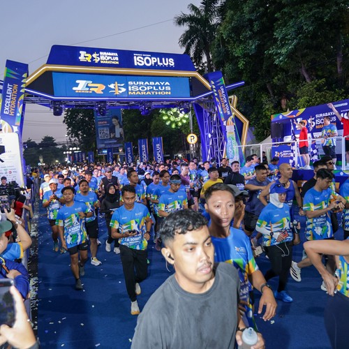 Race photo from SURABAYA ISOPLUS MARATHON 2026