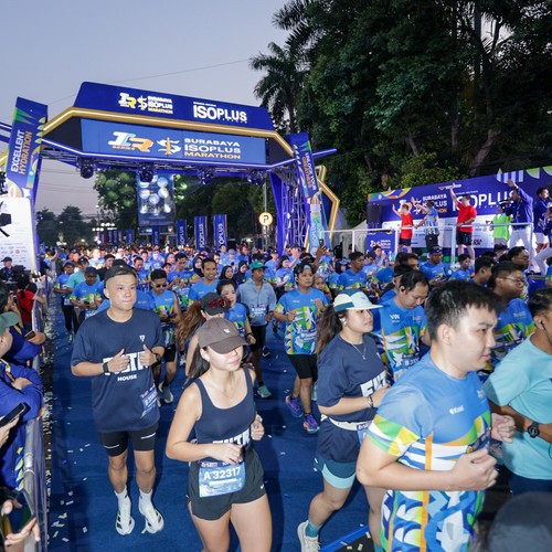 Race photo from SURABAYA ISOPLUS MARATHON 2026