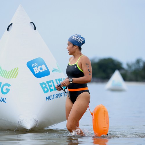 Race photo from Belitung Multisport Festival