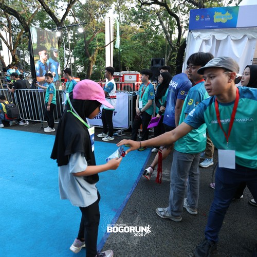 Race photo from BOGORUN 2026