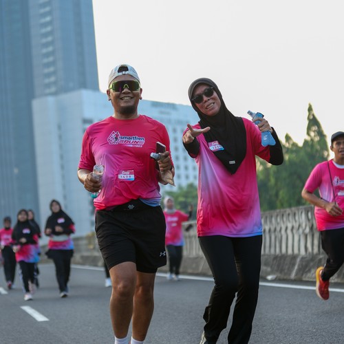 Race photo from SMARTFREN RUN 2026 VIBES