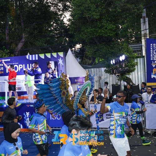 Race photo from SURABAYA ISOPLUS MARATHON 2026