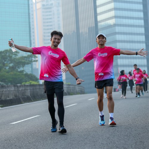 Race photo from SMARTFREN RUN 2026 VIBES