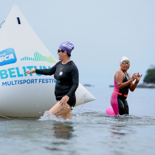 Race photo from Belitung Multisport Festival