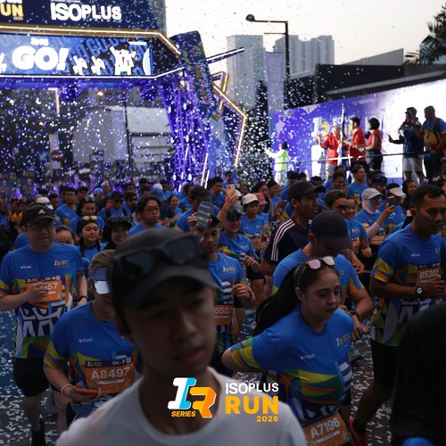 Race photo from ISOPLUS RUN 2026 - JAKARTA