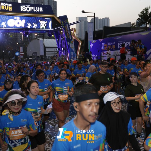 Race photo from ISOPLUS RUN 2026 - JAKARTA