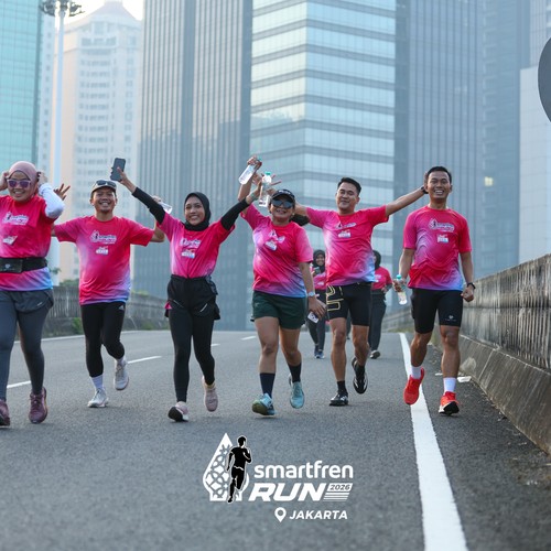 Race photo from SMARTFREN RUN 2026 VIBES