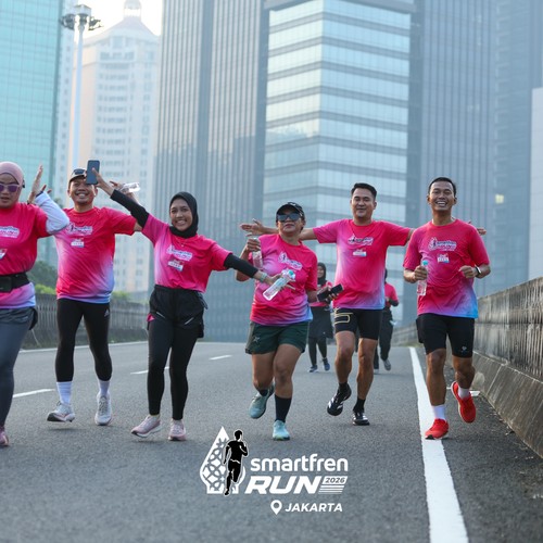 Race photo from SMARTFREN RUN 2026 VIBES
