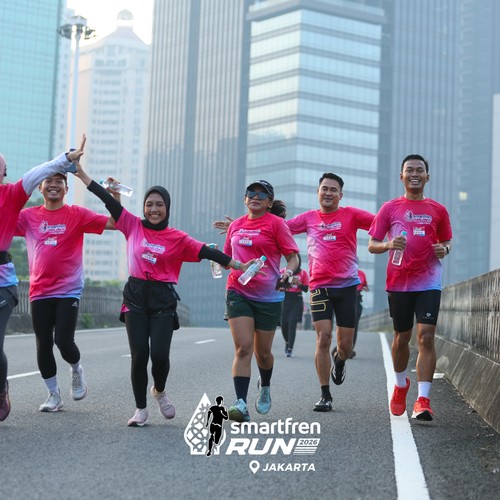 Race photo from SMARTFREN RUN 2026 VIBES