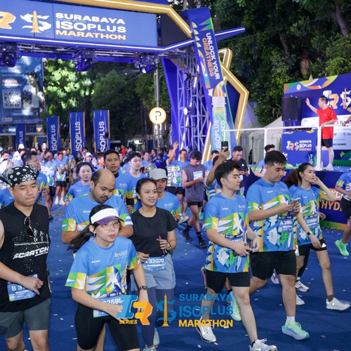 Race photo from SURABAYA ISOPLUS MARATHON 2026
