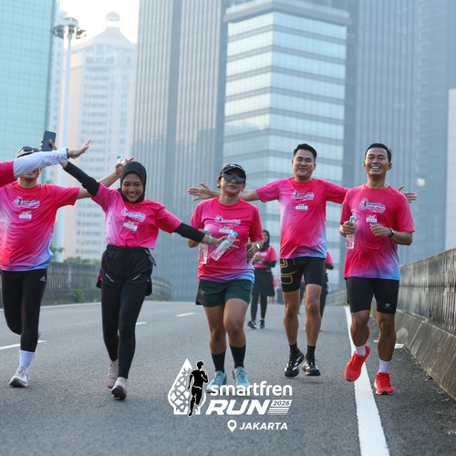 Race photo from SMARTFREN RUN 2026 VIBES