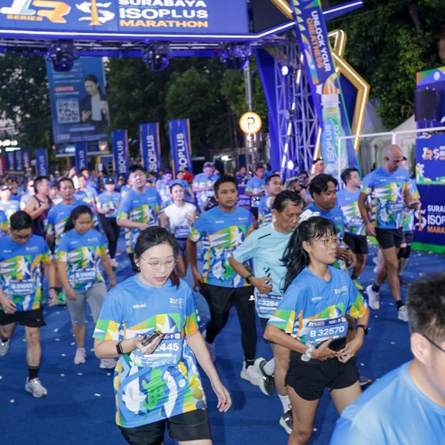 Race photo from SURABAYA ISOPLUS MARATHON 2026